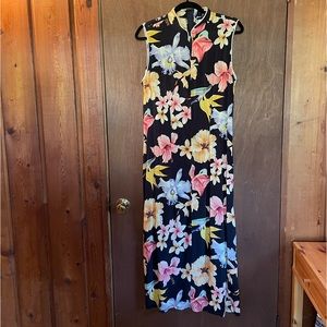 Hawaii Floral Maxi Dress